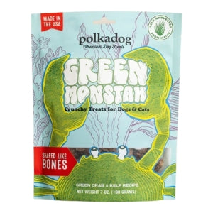 Polkadog Green Monstah Bones - 7oz