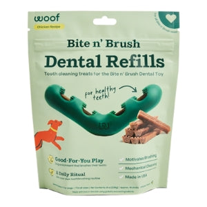 Bite n Brush Refills - 18 pk - Woof