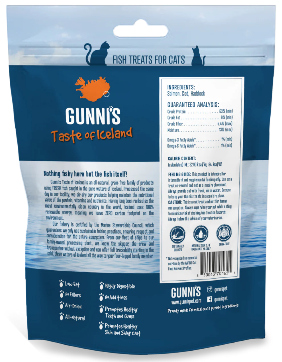 Gunni's Cat Mini Morsels - Salmon