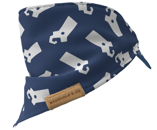 Masshole & Co. x Slobber Threads Dog Bandanna