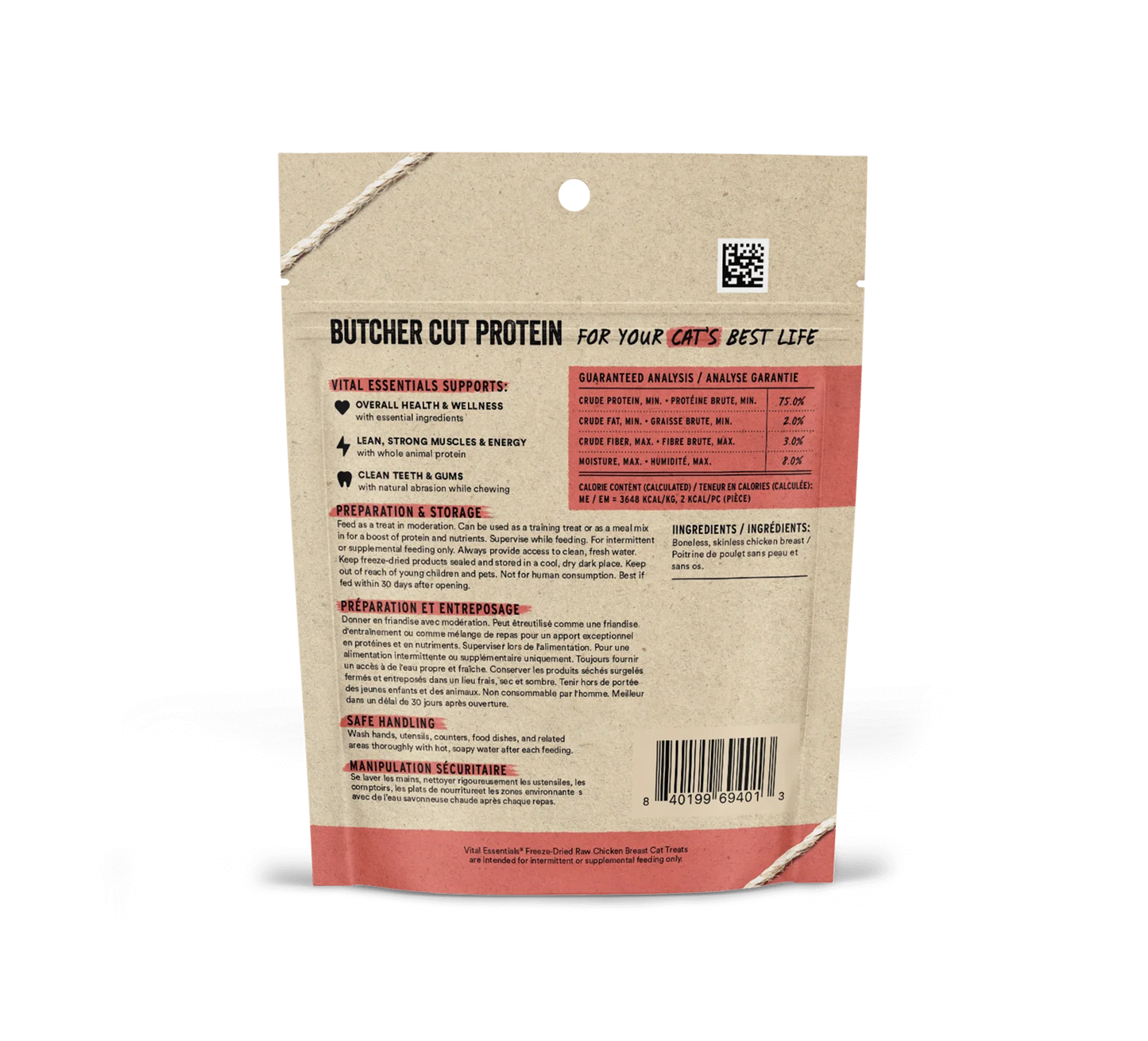Vital Essentials Freeze Dried Cat Treats