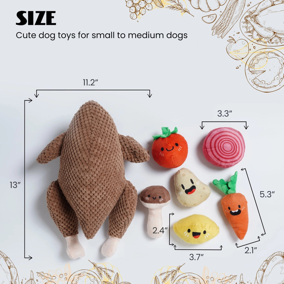Nocciola Multi Piece "Stuffed" Enrichment Toys