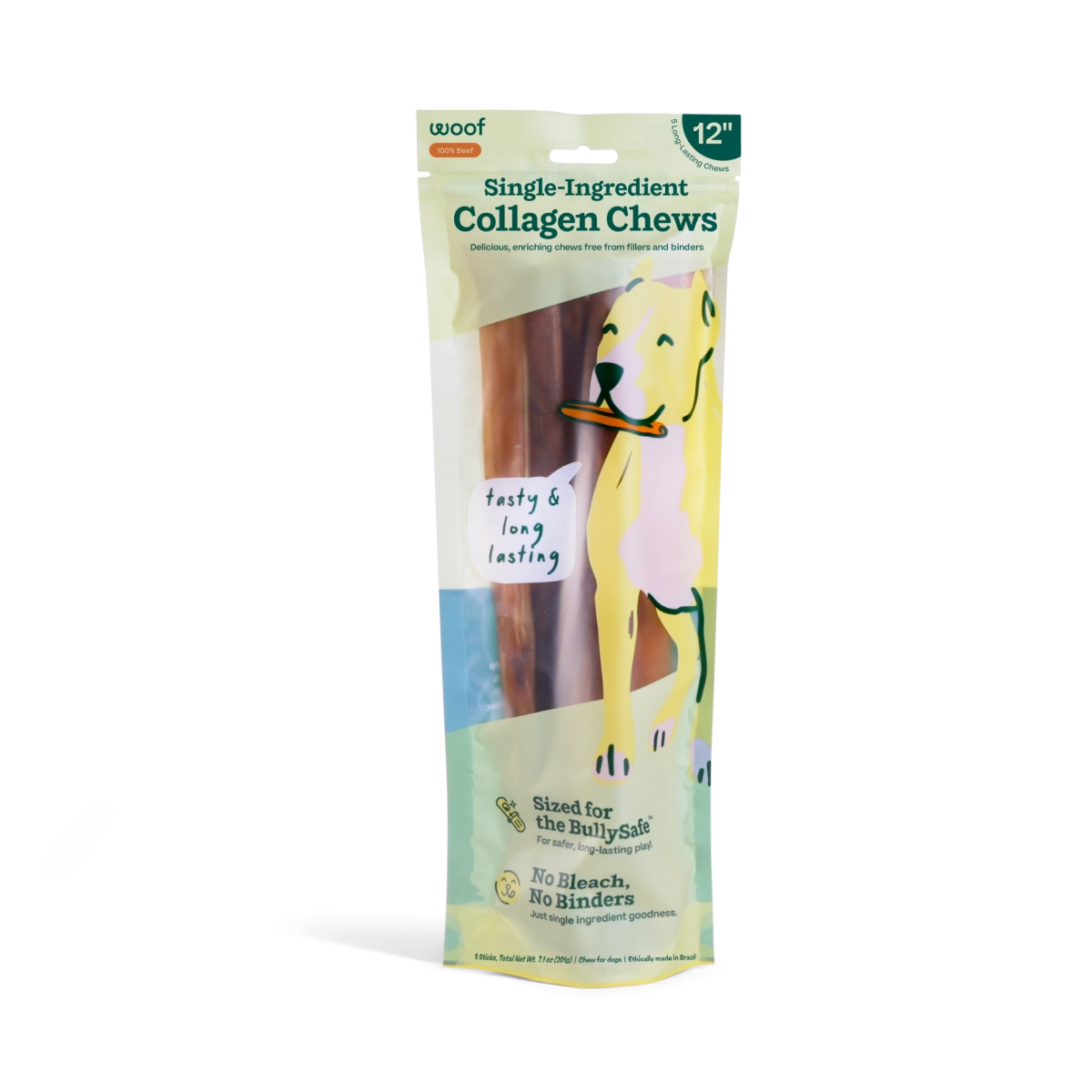 100% Pure Collagen Sticks