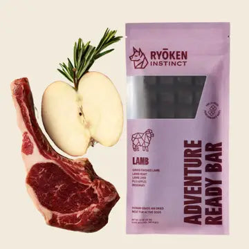 Lamb Treat & Snack Bar For Active Dogs - Energy & Recovery