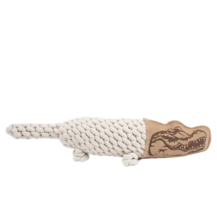 Natural Leather + Wool Dog Toys
