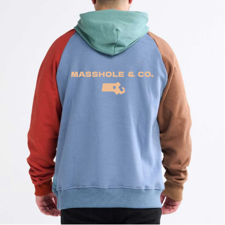 Human Color Block Hoodie