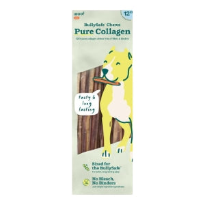 Bully Collagen Sticks - 12'' - 5pk - Woof