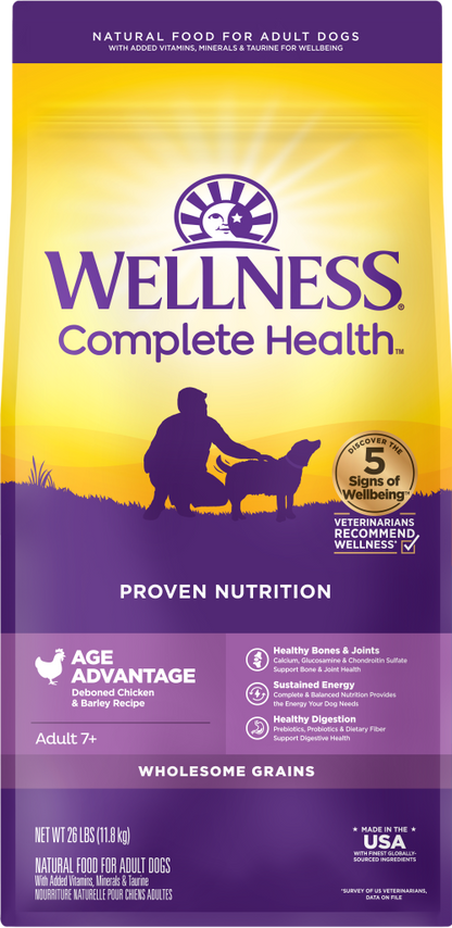 Wellness Complete Health Dog Food With Wholesome Grains
