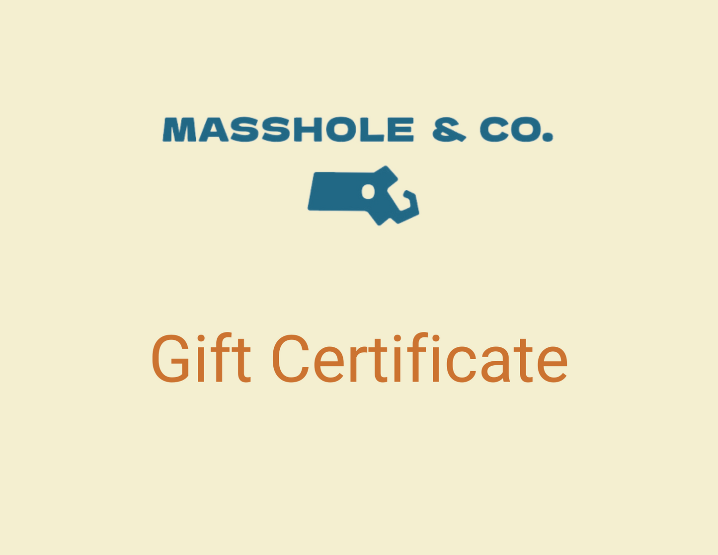 Masshole Gift Card