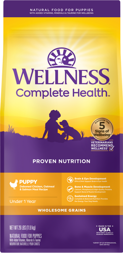 Wellness Complete Health Dog Food With Wholesome Grains