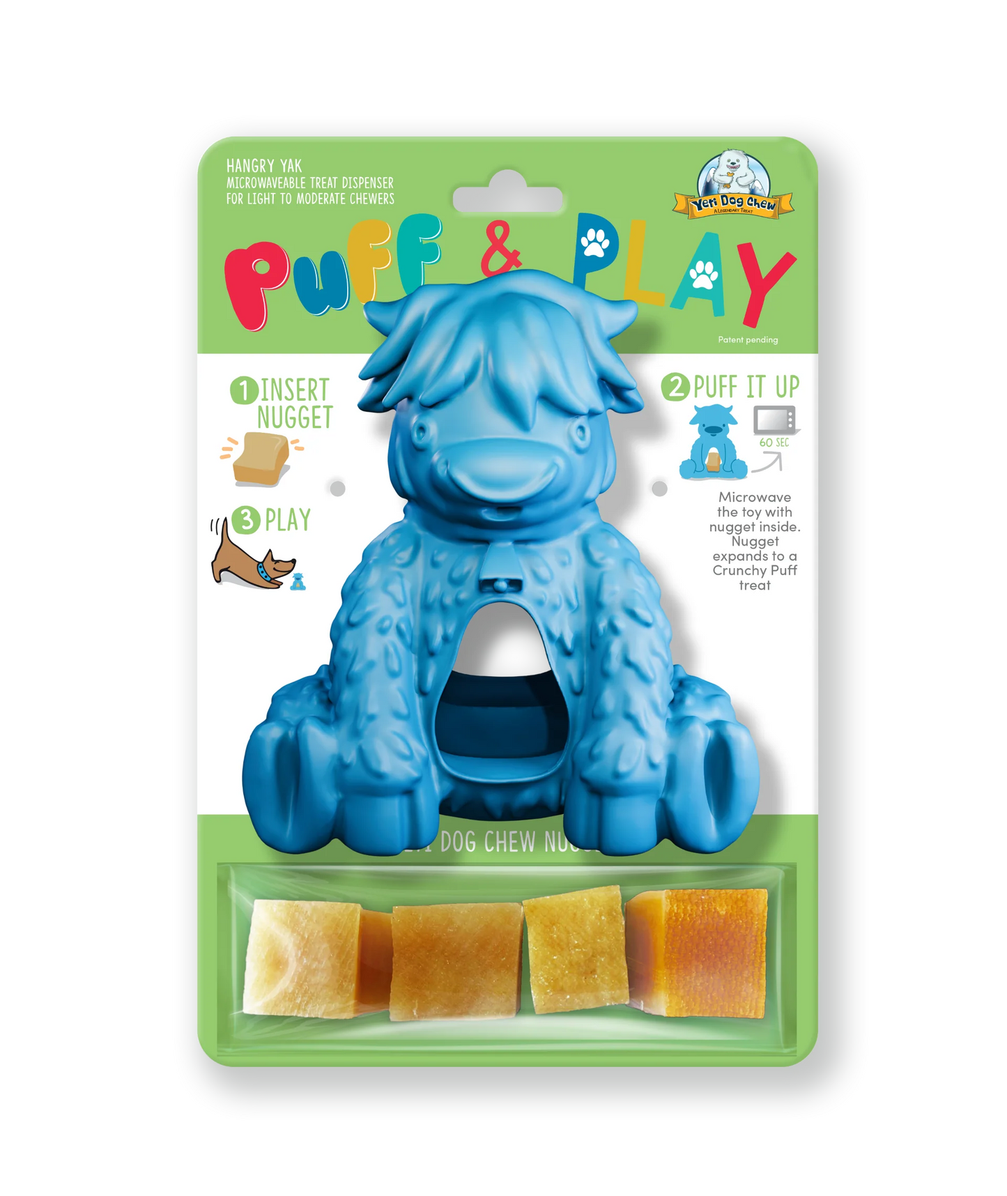 Yak Chew Puff & Play Toy