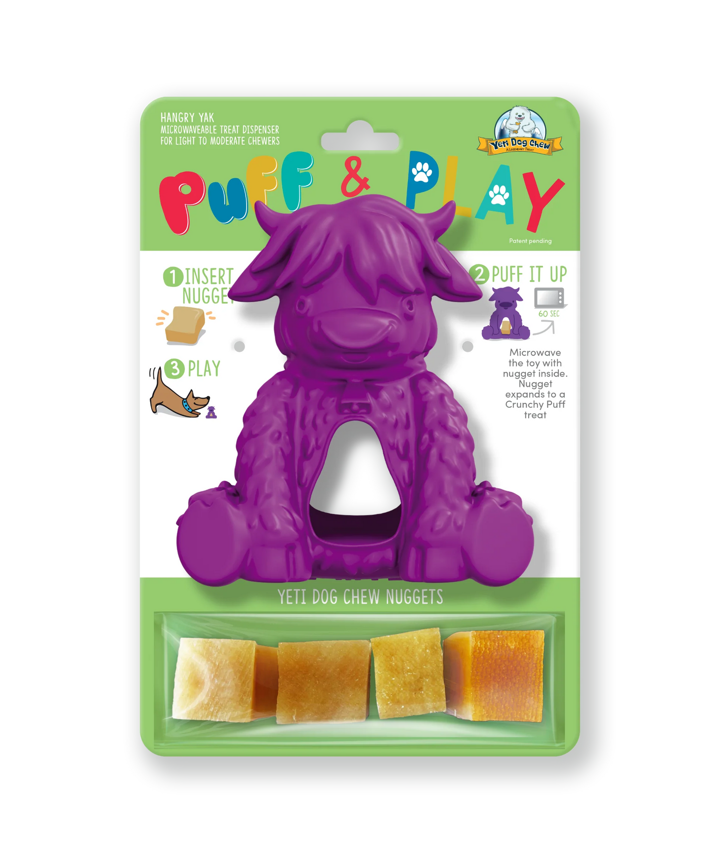 Yak Chew Puff & Play Toy