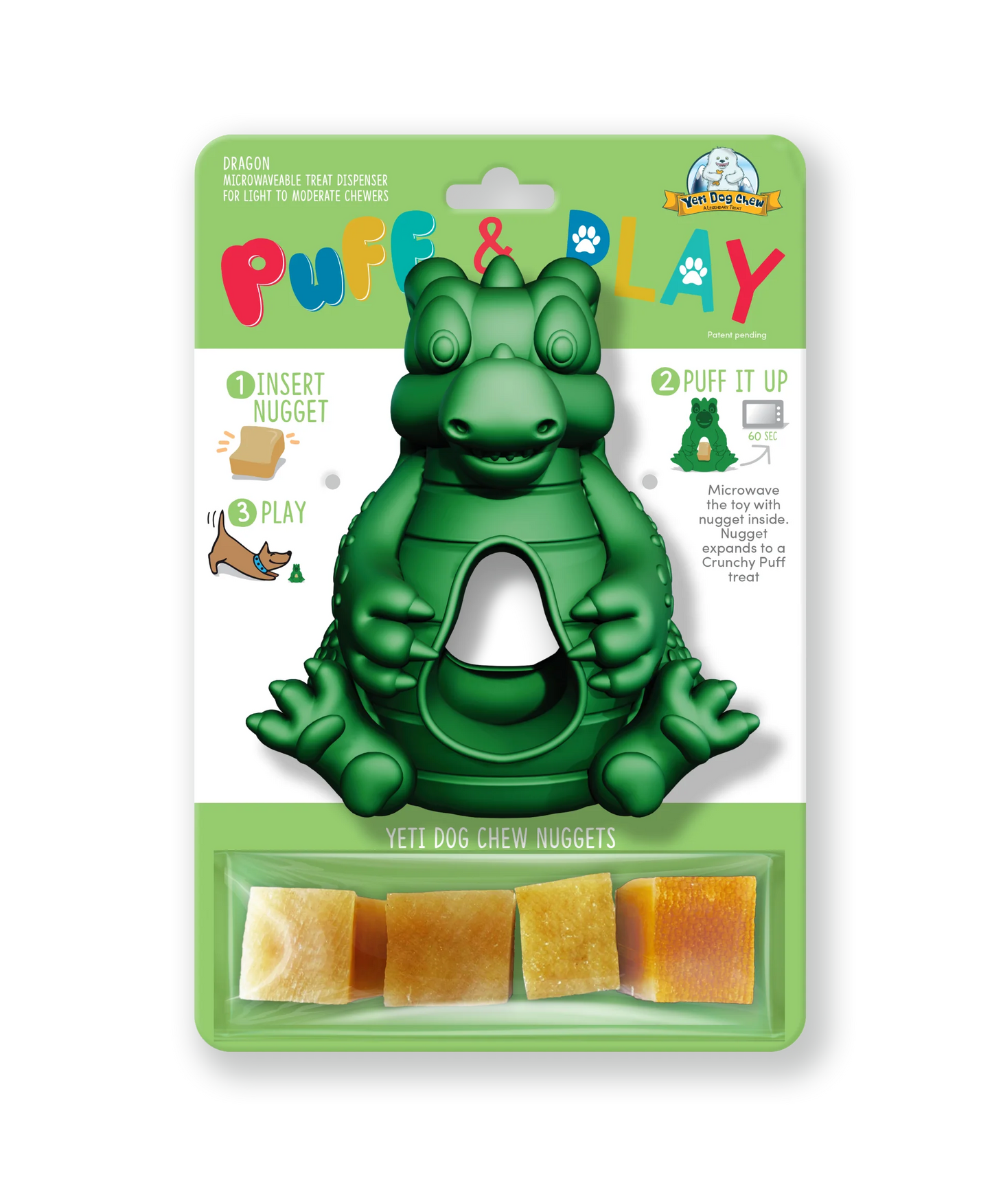 Yak Chew Puff & Play Toy