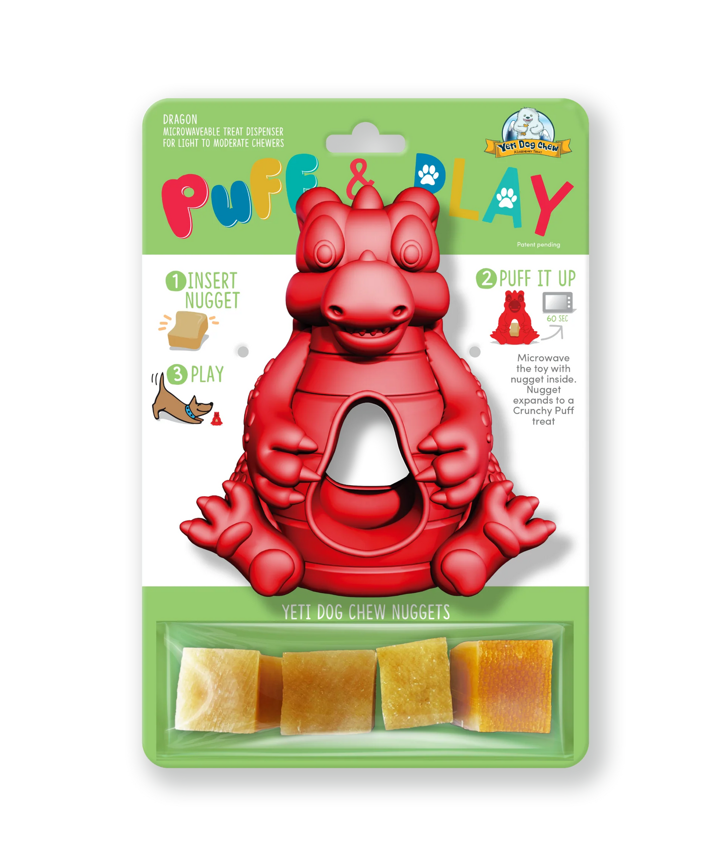 Yak Chew Puff & Play Toy