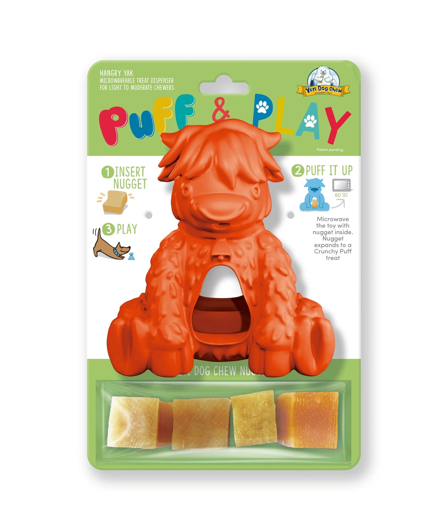 Yak Chew Puff & Play Toy
