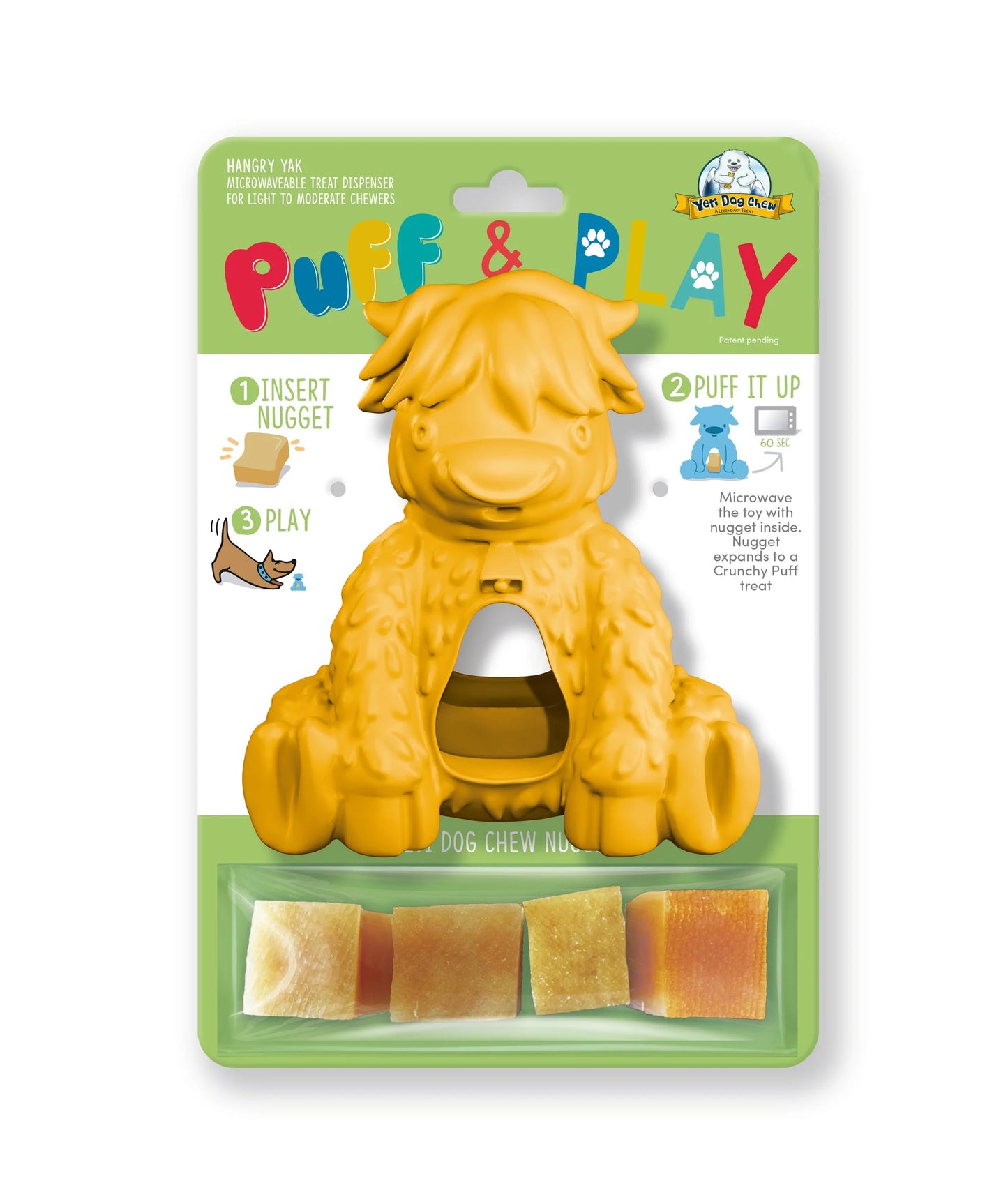 Yak Chew Puff & Play Toy